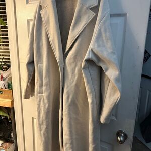 Old Navy Women's Cream Trench Coat
